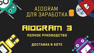 Ботостроение Telegram. Доставка. Aiogram3 - полное руководство.