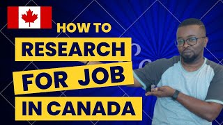 How To Research To Find Job In Canada Before You Arrive