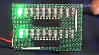 Индикатор выходной мощности LM3916