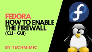 How to enable the FIREWALL in FEDORA