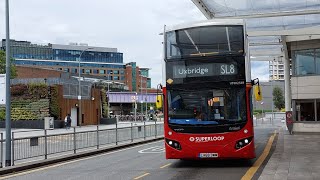 FRV - Superloop Express - Metroline West LA68 DWM VMH2569 - SL8 White City - Uxbridge