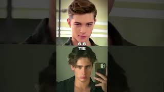 Francisco Lachowski Vs Damian Kater #looks #supermodel #tiktok #atractivo #looksmaxxing #chico