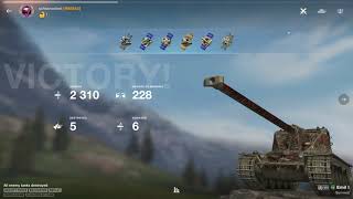 Gravity Force Emil I , 2300 dmg ,5 kill ,6 win in a row WoT Blitz 2023 11 24 20 08 26