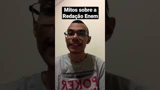 MITOS E VERDADES SOBRE A REDAÇÃO DO ENEM! - Parte 3 #redaçaoenem #redaçãonotamil #enem2021 #enem