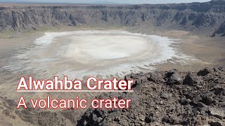 #Alwahba Crater,  #crater    #volcano #plateau  #SaudiArabia  #volcanic mountain  #makla tamya