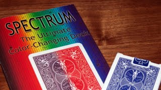 spectrum by Paul Wilson/colour change deck card trick performance