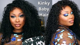 DETAILED KINKY BABY HAIR TUTORIAL! No more fussing with your LACE Ft. ILIKEHAIR