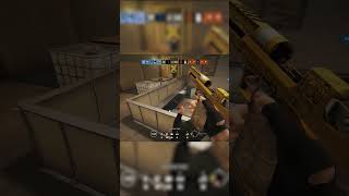 The Golden Gun Way Rainbow Six Siege #shorts