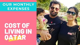 COST OF LIVING IN QATAR-2021 |Monthly Expense In Qatar | Our Monthly Budget |Qatar Malayalam Vlog