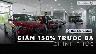 Chính thức giảm 50% Trước Bạ cho xe Ô tô - Giá xe Ô tô Mercedes thay đổi như thế nào ?