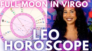 Leo Horoscope for the Full Moon in Virgo 🌝