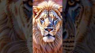 El LEÓN 🦁 De la Tribu de JUDÁ #dios #fe #bendicion #leon #shortvideo #viral