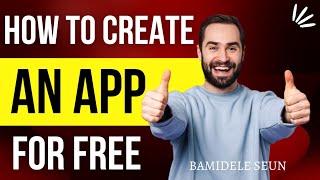 HOW TO CREATE AN APP ON YOUR ANDROID DEVICE ||  UPDATED 2022