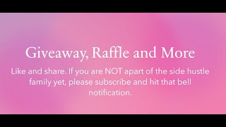 Giveaway, Raffle, and More