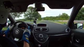 My Clio 3 RS 2 Cup at the Nürburgring Nordschleife 2012/06/23 8'39