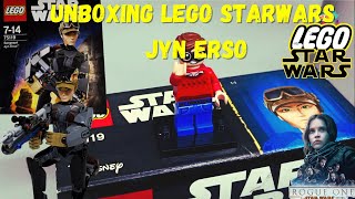 KuyKuy Unboxing Jyn Erso - Lego Star Wars //KuyKuyKids