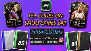 15+ CODES!! THE FIRST SMOQ GAMES 24 CODES VIDEO | Smoq Games 24 Codes | Smoq Games 24