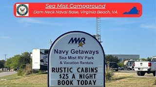 Sea Mist Campground on Dam Neck Naval Base