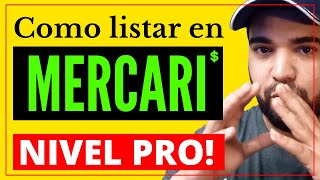 ✅ MERCARI: Aprende a LISTAR PRODUCTOS CORRECTAMENTE para tener mayores ventas | Ganar dinero oline