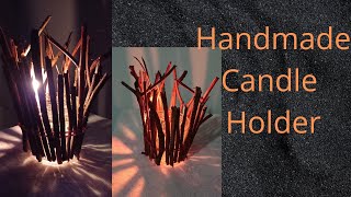 DIY Room Decor | DIY Candle Holder | Easy Home Decor Ideas | Handmade Candle Holder #diy