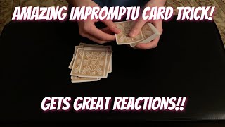 Airwaves - One Of The Best Impromptu Card Tricks! Performance/Tutorial