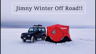 Suzuki Jimny Kei Car Winter Off Road in Canada!