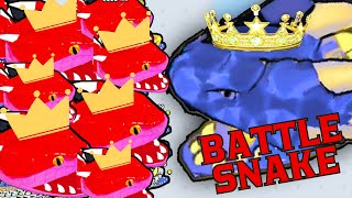 I play Snake Clash.io with different types of Epic snakes categories 🐍👑