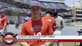 Nick Morabito interviewed by World Baseball Network Chief Correspondent., Matt Tallarini