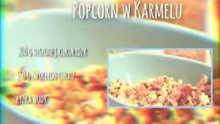 Domowy popcorn w karmelu. Pyszny, świeży i gorący - przekąska idealna! [Lawendowy Dom]