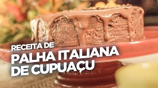 Receita de Palha Italiana de Cupuaçu