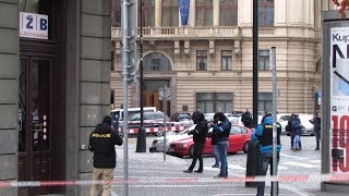 Ограбление банка в Праге/A Bank robbery in Prague