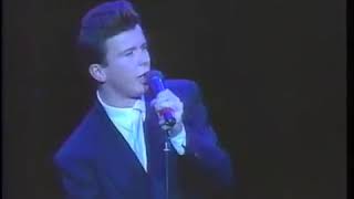 Rick Astley   Never Gonna Give You Up Live 1987