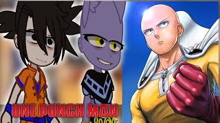 React to Saitama (1/2) || Dragon Ball \ One Punch Man || Gacha Club - TikTok