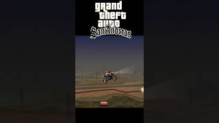 Bike stunt jump in #gtasanandreas #automobile #games #shorts #viral