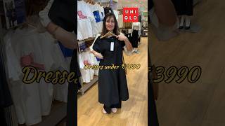 UNIQLO Dresses Haul 😍#fashion #reels #video #trending #new #shorts #viral #short #viralvideo#videos