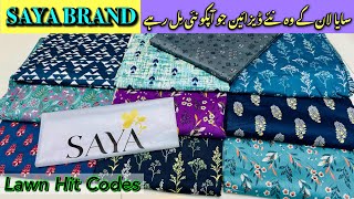 Saya Lawn Collection 2024 | Saya Lawn Summer Sale 2024 | Saya Brand Sale 2024 | Cloth Point