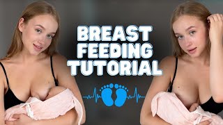 Tutorial on Breastfeeding Featuring Mia Miku | New Mother Breastfeeding Guide 2024