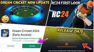 Real Cricket 24 First Look & Release Date | Dream Cricket 24 New Update Launched | #GAMiNGNEWS