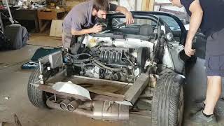 Lotus Elise first start after 6 years storage.