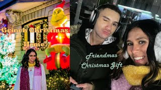 Christmas home ( Grinch ) & Christmas Gift Exchange #vlogmas || Day 22