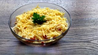 Вкусный салатик "Слоёный"