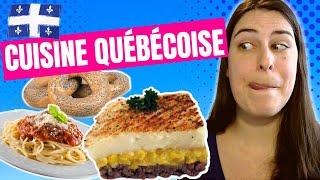 5 plats devenus QUÉBÉCOIS