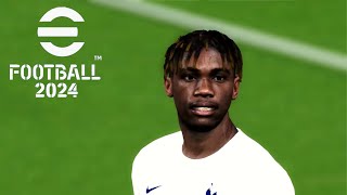 efootball 2024 Update New Gameplay Tottenham 🆚 Manchester City | premier League 23/24 | PS5 Gameplay