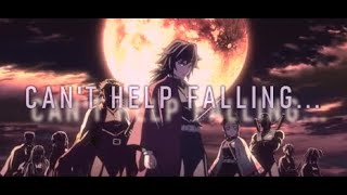 (AMV) Kimetsu no Yaiba/Demon Slayer - Can't help falling...