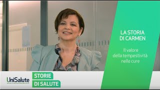 Fondo Sanimoda, il valore della tempestività nelle cure: la storia di Carmen