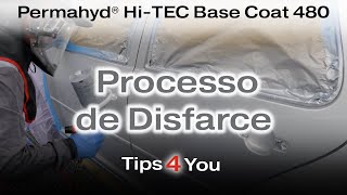 Base Bicamada Permahyd Hi-TEC 480: Processo de Disfarce