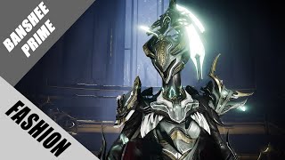 Warframe | Fashion Frame | Banshee Prime : Ghost Knightess