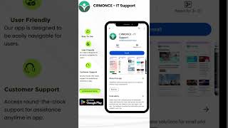 Download CRMONCE - Your Ultimate IT & Business Solutions App