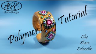 Polymer Clay Bracelet Tutorial