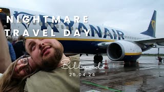 Our Flight to Billund was STRESSFUL | Travel Day MAN - BLL | Billund 2024